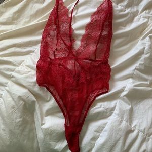 Victoria’s Secret Red Lingerie